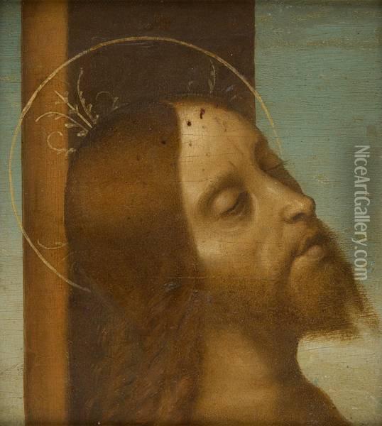 Tete Du Christ Oil Painting - Antonello da Messina Messina