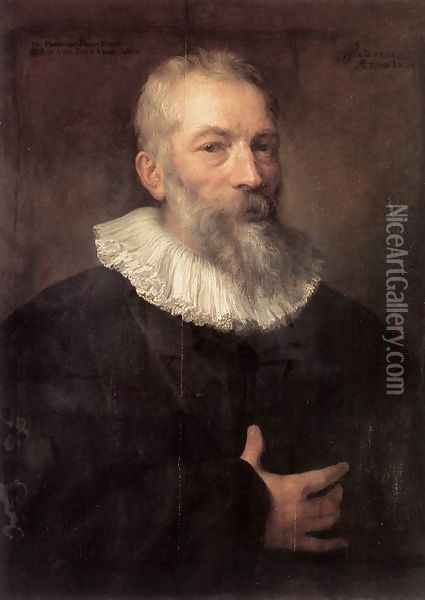 Portrait of the Artist Marten Pepijn Oil Painting - Sir Anthony Van Dyck