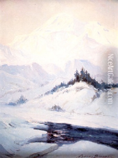 Mount Mckinley Oil Painting - Sydney Mortimer Laurence