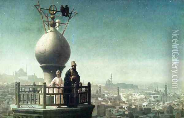 Call to Prayer, Cairo Oil Painting - Jean-Leon Gerome