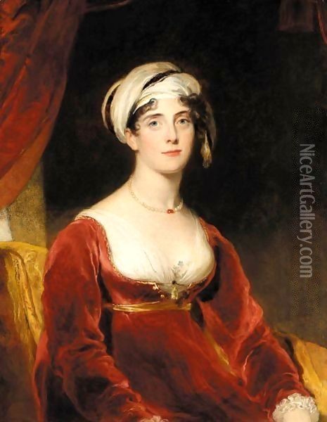 Portrait Of Anne Perry Oil Painting - Sir Thomas Lawrence