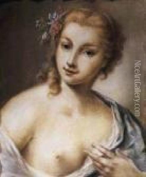 Figura Femminile Oil Painting - Rosalba Carriera