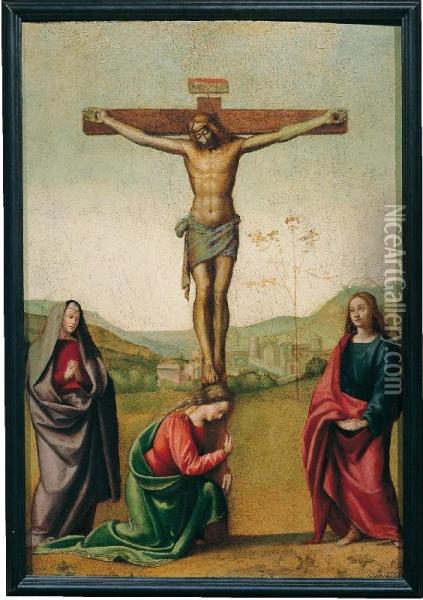 Crocifissione Oil Painting - Mariotto Albertinelli
