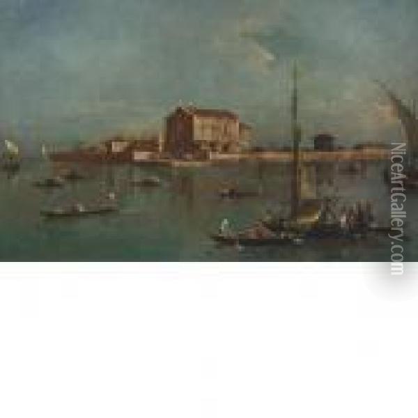 Venezia Oil Painting - Francesco Guardi