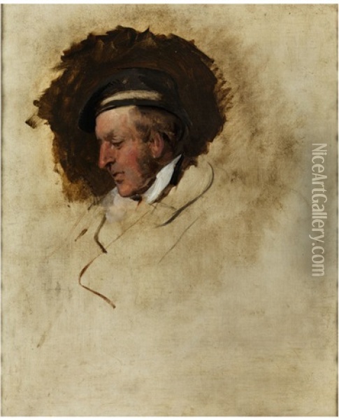 Portraitbildnis Eines Herren Aus Dem Englischen Hochland Oil Painting - Sir Edwin Henry Landseer