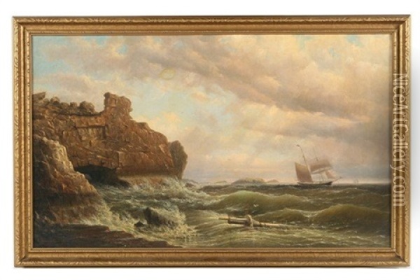 Sailing Ship Oil Painting - Robert Swain Gifford