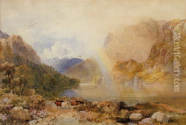 Landscape Oil Painting - William James Bennett