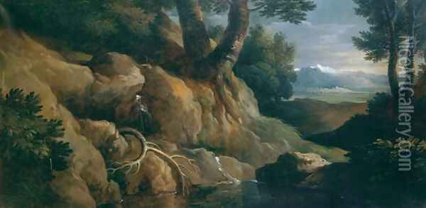 Landscape 2 Oil Painting - Gaspard Dughet Poussin