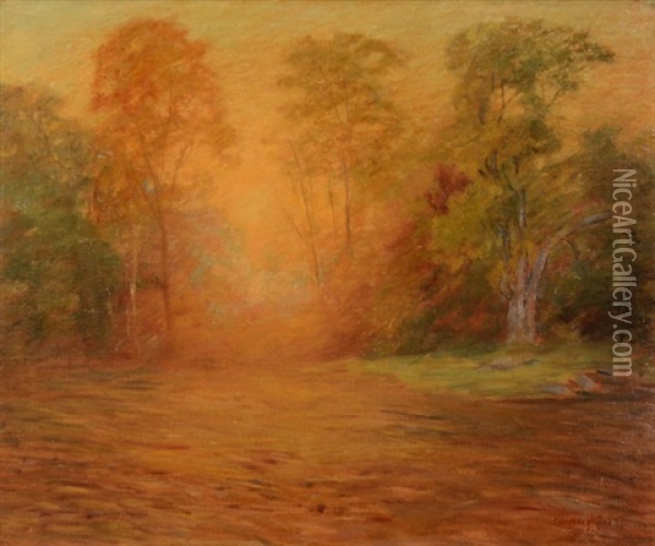 Morning Glow Oil Painting - Samuel Harkness Mccrea