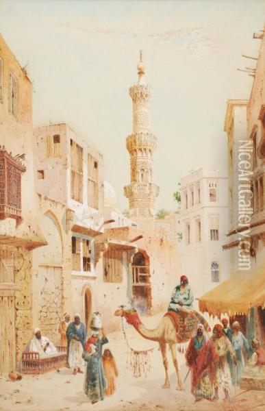 Cairo Oil Painting - Harry Stanton Lynton