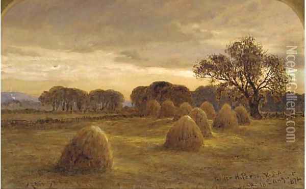 Dawn Oil Painting - Waller Hugh Paton