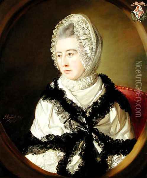 Portrait of a Lady, 1768 Oil Painting - John Russell
