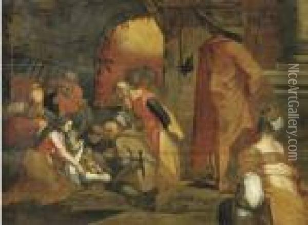 The Adoration Of The Shepherds Oil Painting - Abraham Bloemaert