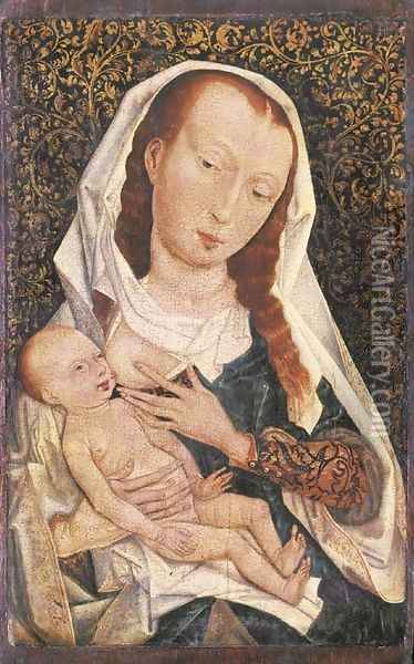 The Virgin and Child Oil Painting - Rogier van der Weyden
