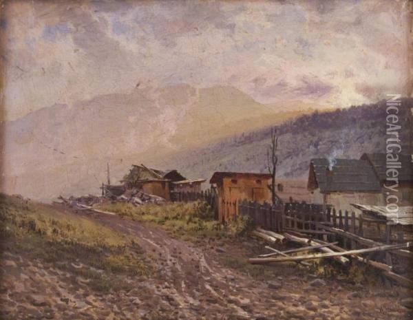 Landscape Oil Painting - Ilya Nikolaevich Zankovsky
