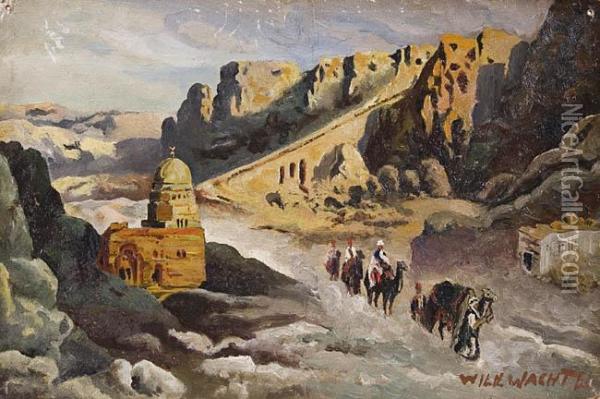 Karawana, Po 1922 Oil Painting - Wilhelm Wachtel