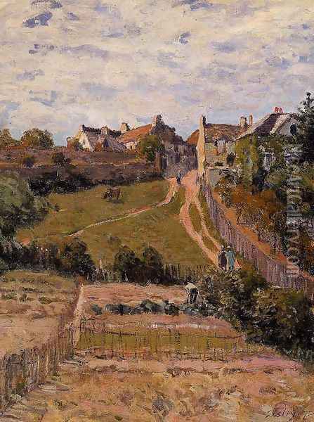 The Rising Path 2 Oil Painting - Alfred Sisley