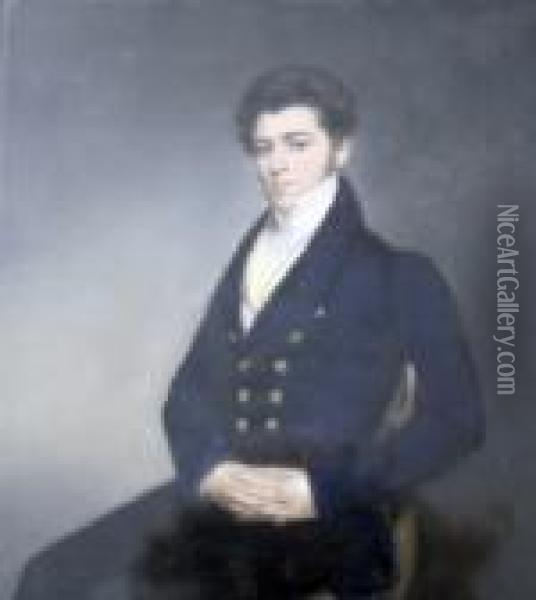 Portrait Of Russell Gurney, Recorder Of City Of London Oil Painting - George Richmond