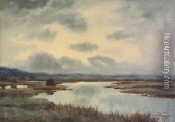 Sunset, Connemara Oil Painting - Douglas Alexander