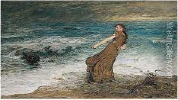 Flotsam And Jetsam Oil Painting - Sir William Quiller-Orchardson