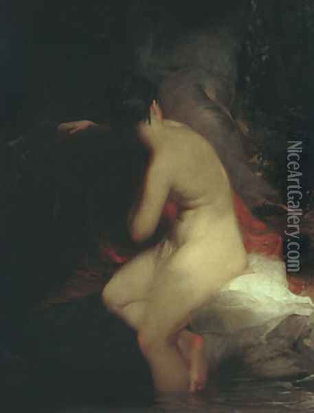 Musidora Oil Painting - Thomas Sully