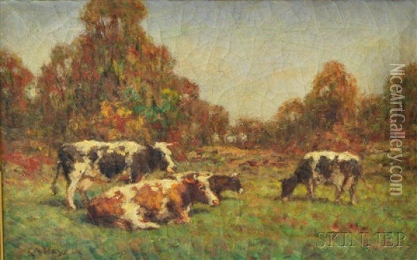 At Rest Oil Painting - George Arthur Hays