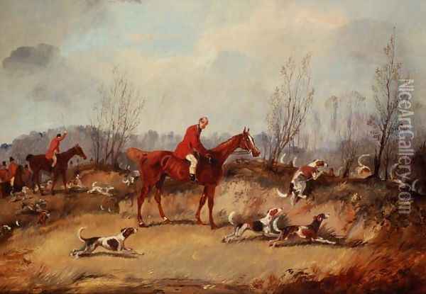 Tally ho! Oil Painting - Henry Thomas Alken