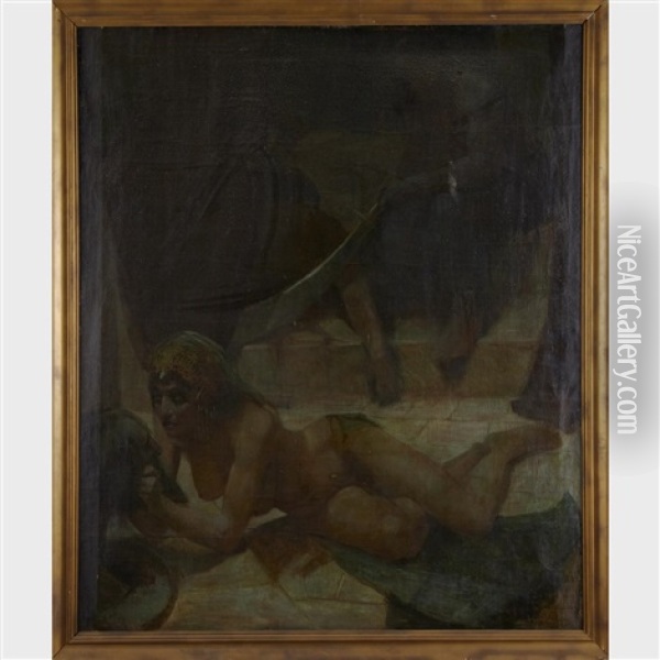 Judith Beheading Holofernes Oil Painting - Frantisek Jakub