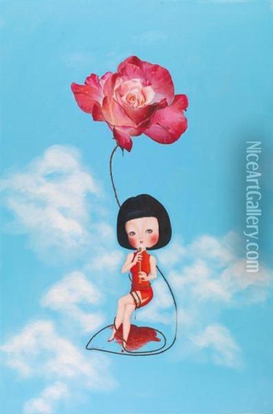 Rose Story Oil Painting - Li Jian