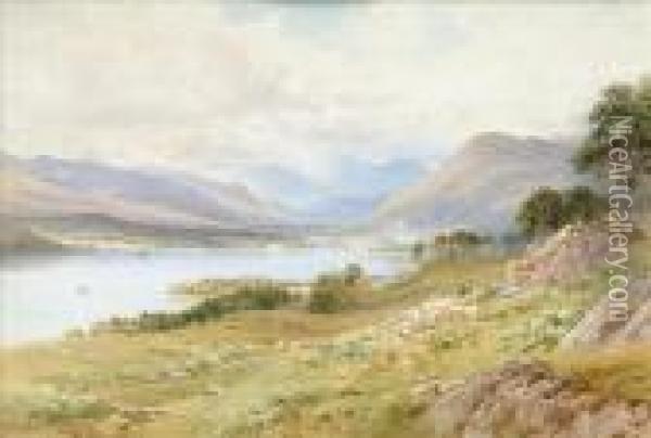 Loch Tay Oil Painting - Harry Sutton Palmer
