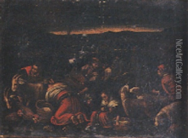 Les Quatre Saisons Oil Painting - Francesco Bassano the Younger
