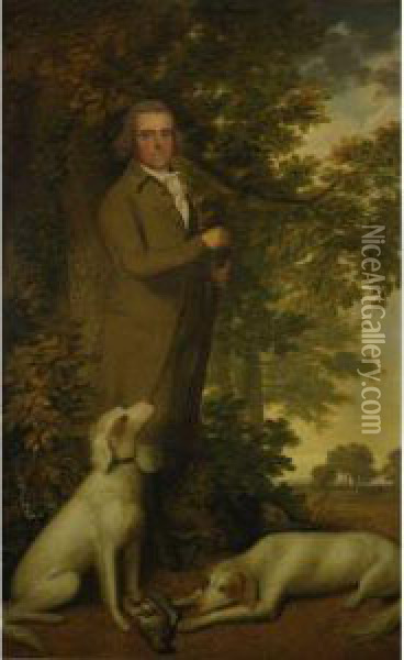 Portrait Of A Gentleman Oil Painting - James Millar