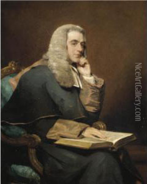 Sir John Taylor Coleridge Oil Painting - Margaret Sarah Carpenter