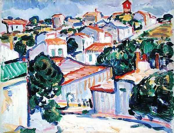 Royan, 1910 Oil Painting - Samuel John Peploe