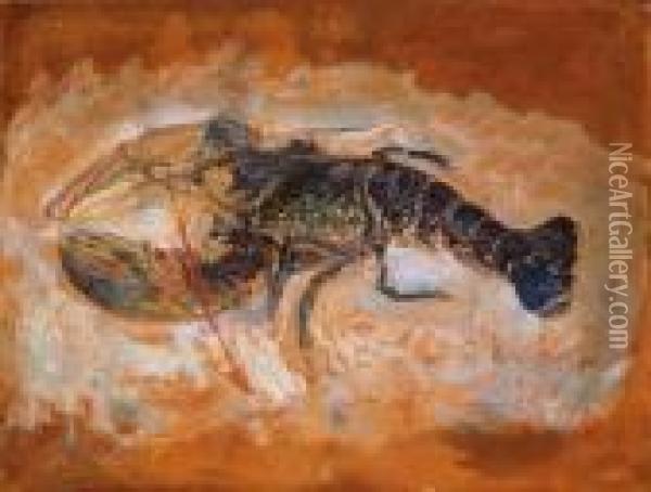 L'homard Oil Painting - Henri Lebasque