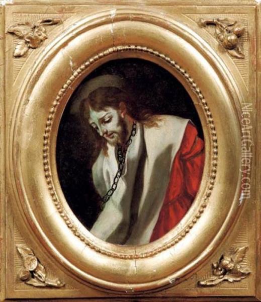 Cristo Incatenato Oil Painting - Francesco Solimena