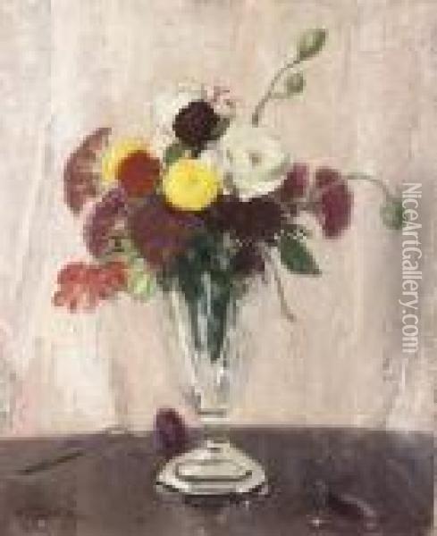Sweet Sultana And Others Oil Painting - William Nicholson
