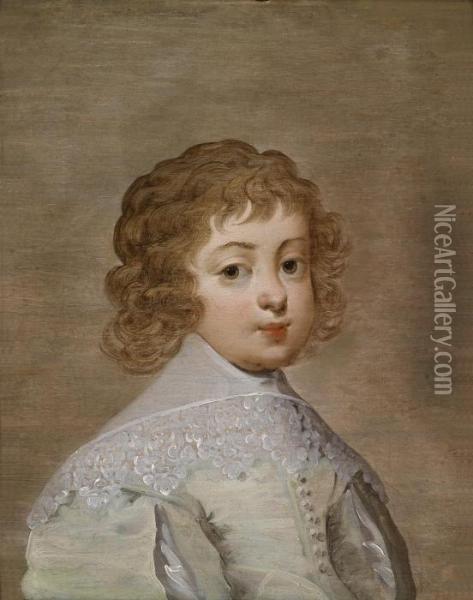 Portrait Of A Boy Oil Painting - Sir Anthony Van Dyck