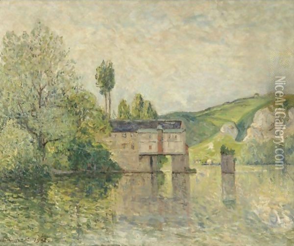 Le Vieux Moulin, Les Andelys 2 Oil Painting - Maxime Maufra