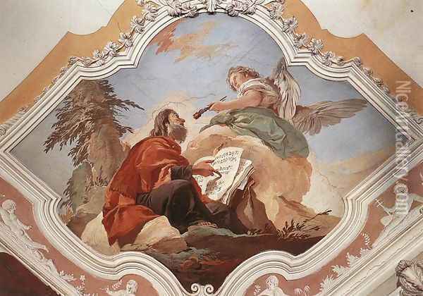 The Prophet Isaiah Oil Painting - Giovanni Battista Tiepolo