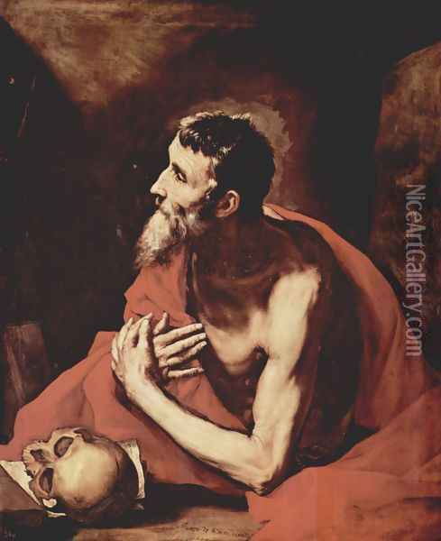 St. Jerome 2 Oil Painting - Jusepe de Ribera