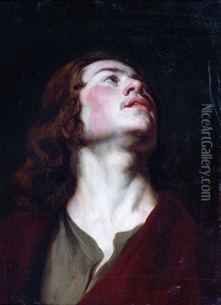 Saint Jean L'evangeliste Oil Painting - Jacob Jordaens