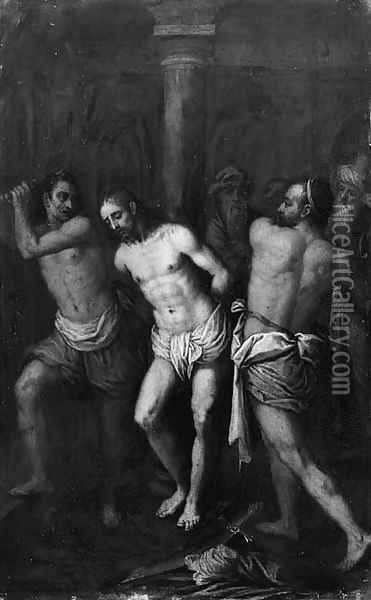 The Mocking of Christ Oil Painting - Ambrosius Francken