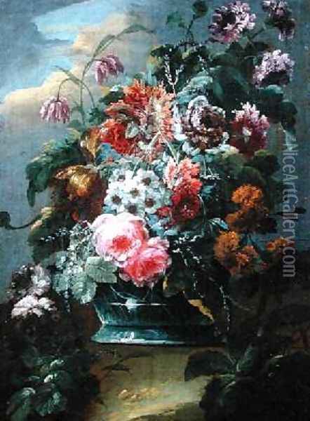 Flowers Oil Painting - Le Riche