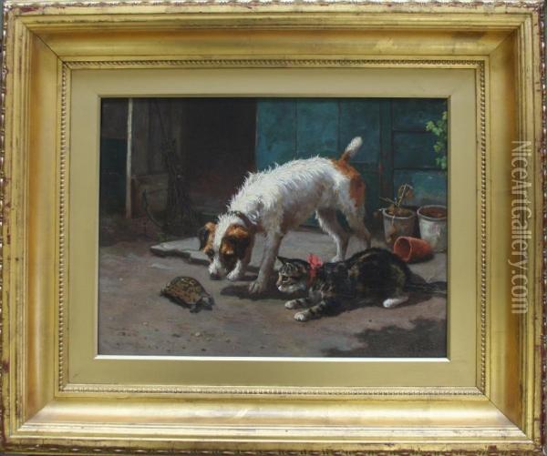 Consternation Oil Painting - Alfred Duke