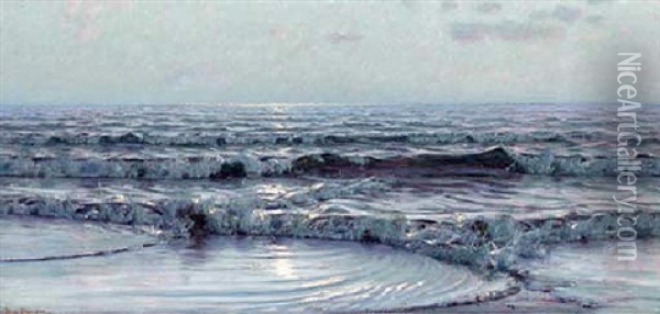 Seascape Oil Painting - Alexander Harrison
