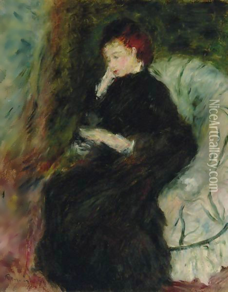 Liseuse Oil Painting - Pierre Auguste Renoir