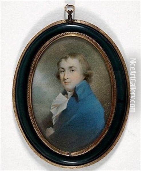 Portrait De Gentilhomme Oil Painting - Andrew Robertson