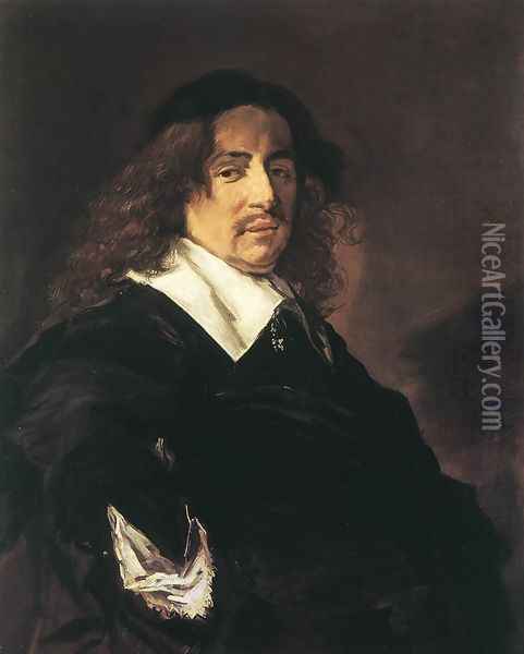 Portrait of a Man 1650-53 Oil Painting - Frans Hals