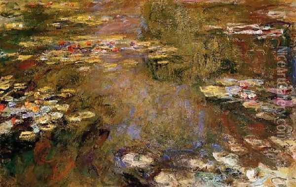 The Water Lily Pond9 Oil Painting - Claude Oscar Monet